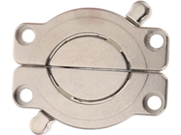 Conector De Mesa Jantar Em Liga Zinco Prateada, Fivelas Para Móveis