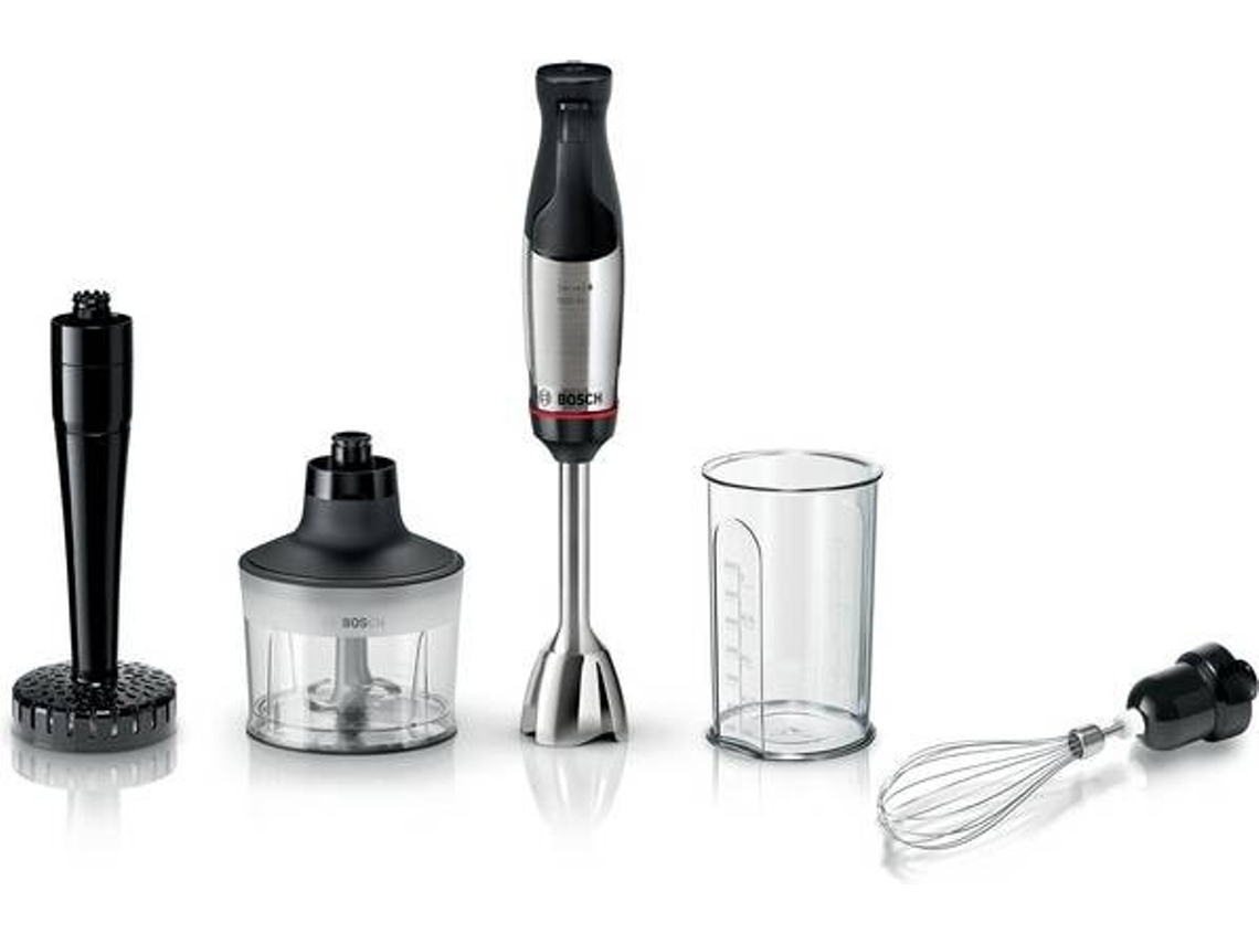 Varinha Mágica + Acessórios BOSCH Ergomaster Série 6 MSM6M633 (1000 W - Inox)
