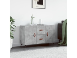 Aparador 100x36x60 cm Derivados de Madera Cemento Gris