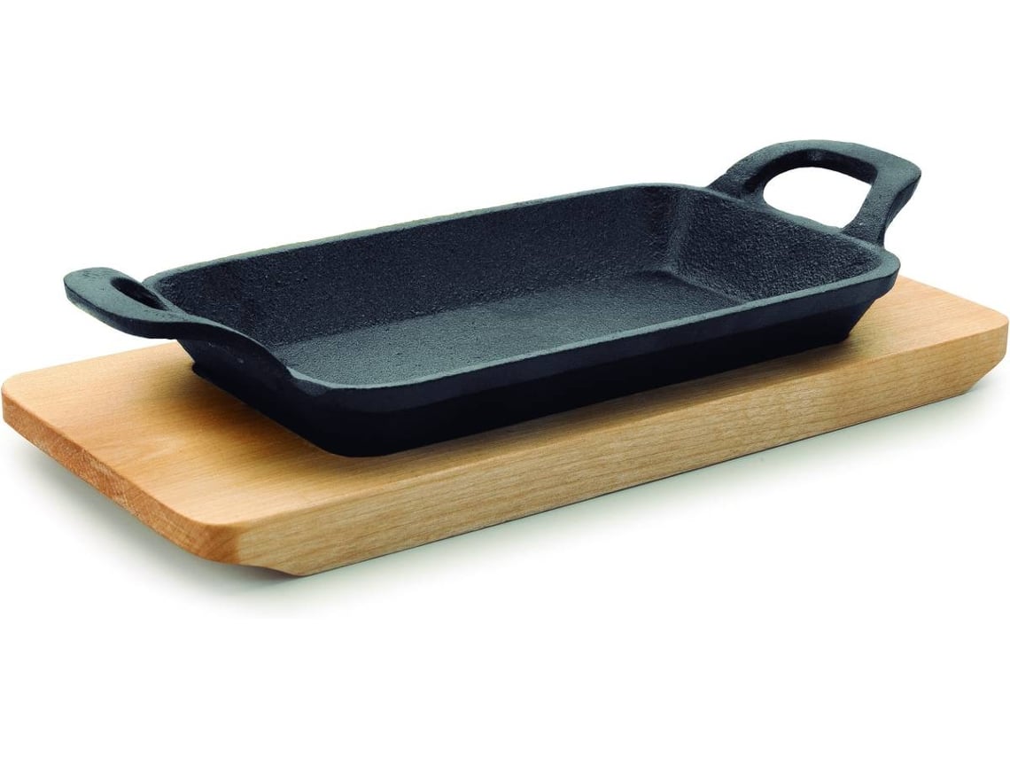 Grelhador + Base LACOR Mini Grill Retangular
