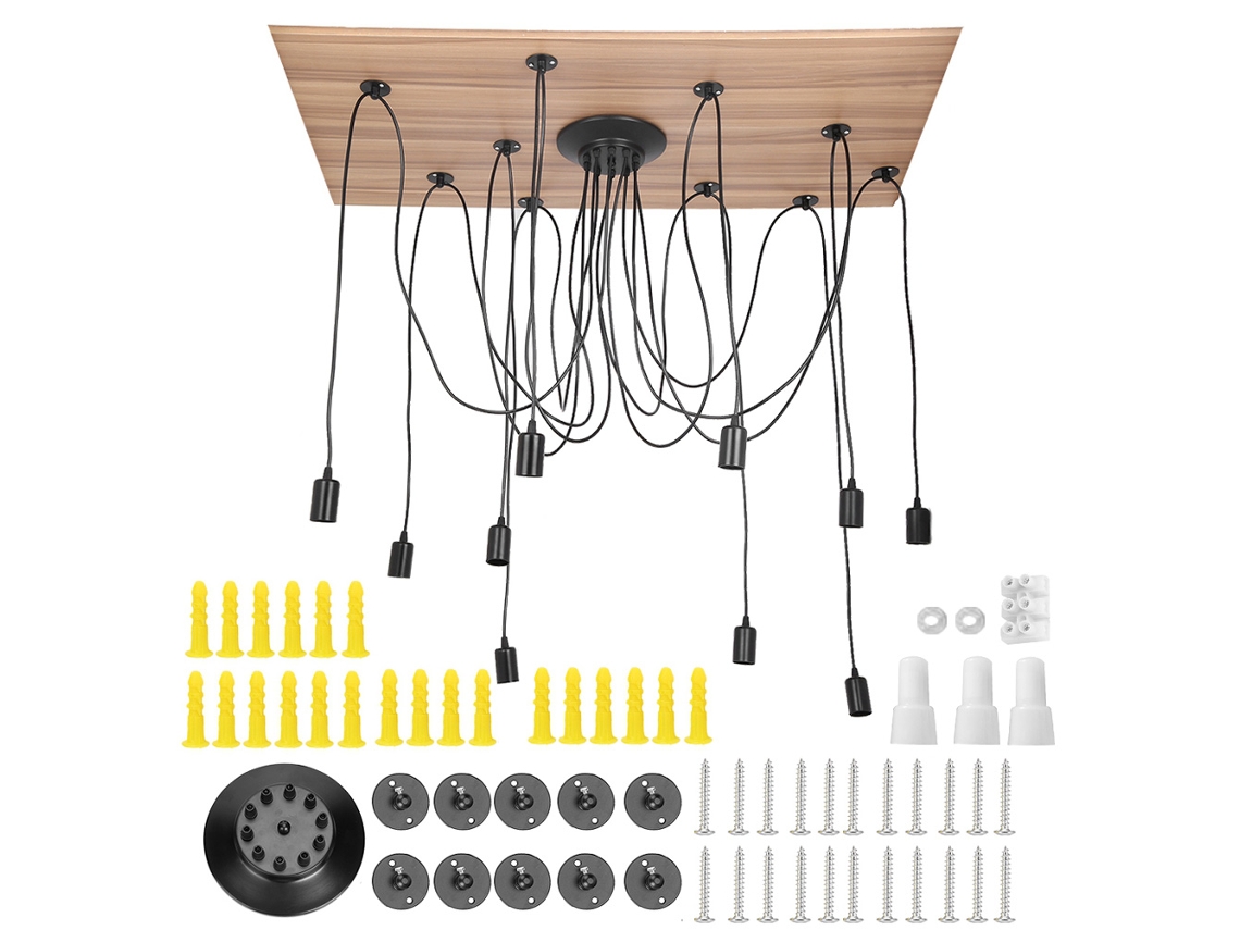 Lâmpada Pendente Led E27 110 220v Moderna Simples para Lar Café Bar Corredor