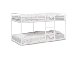 Beliche VIDAXL Branco Aço (100x190 cm)