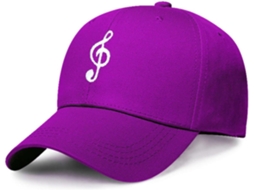 Novo Boné Bordado Estilo ''dad Hat'', de Beisebol Masculino 100% Algodão para o Verão, Golfe Ajustável Roxo e
