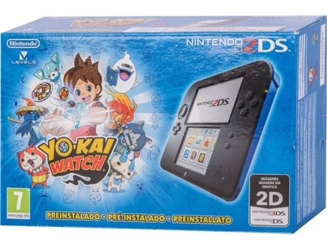 Consola Nintendo Yo-Kai Watch + Yo-Kai Watch — 4 GB | Wi-Fi | Jogo pré-instalado