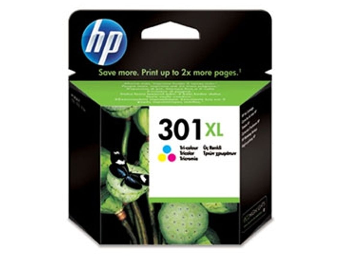 Tinteiro HP 301XL Tricolor (Outlet Grade A - CH564EE)