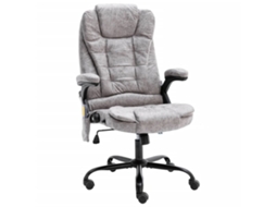 Office Chair, Office Chairs Vidaxl Cinzeto Couro Artificial (n/a)