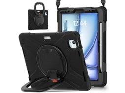 Capa de silicone híbrida para tablet Webake com suporte e alça de ombro