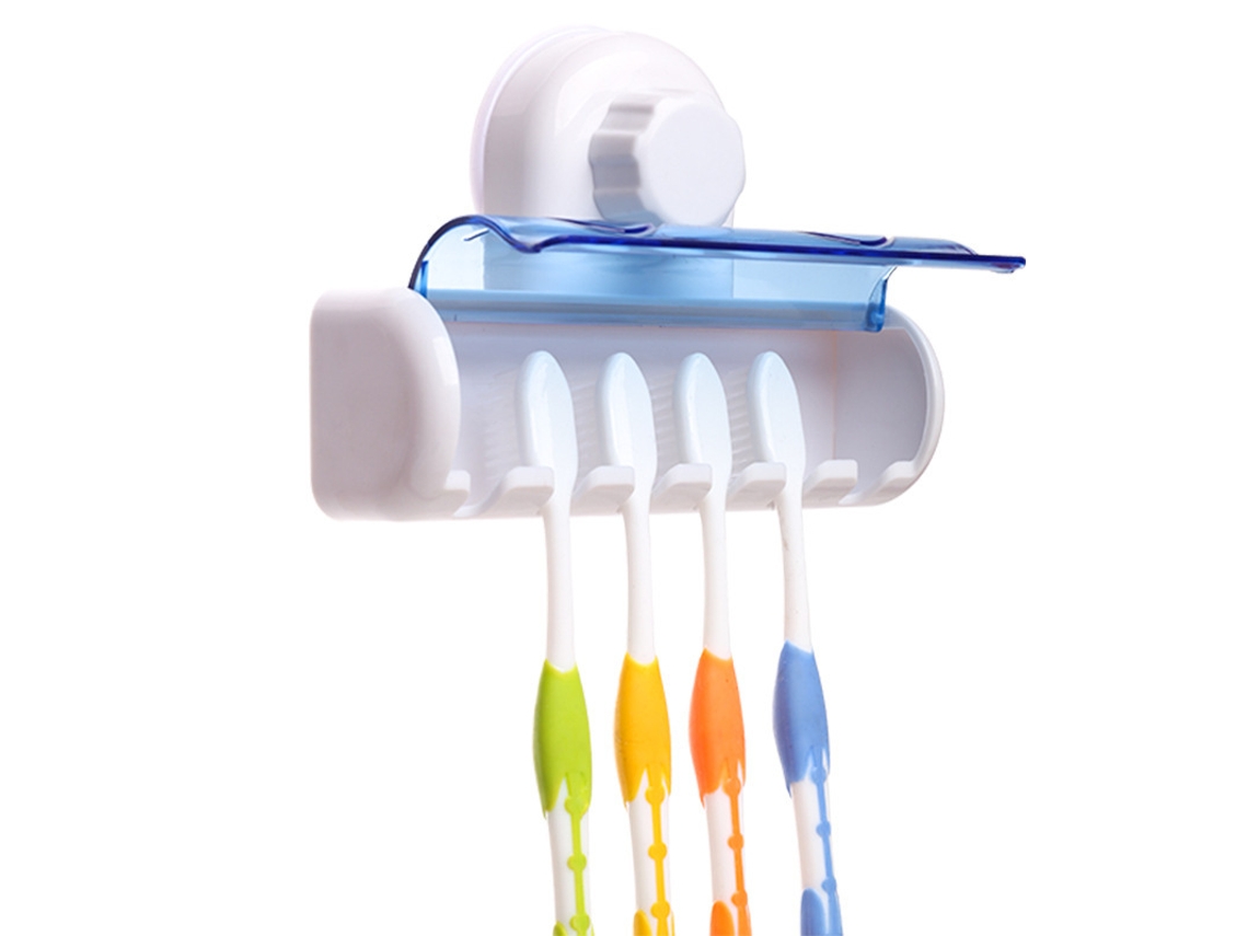 Suporte para Escova de Dentes com Ventosa AQUAFORGE