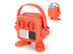Capa Protetora Em Forma De Robô Para Yoto Mini (laranja)