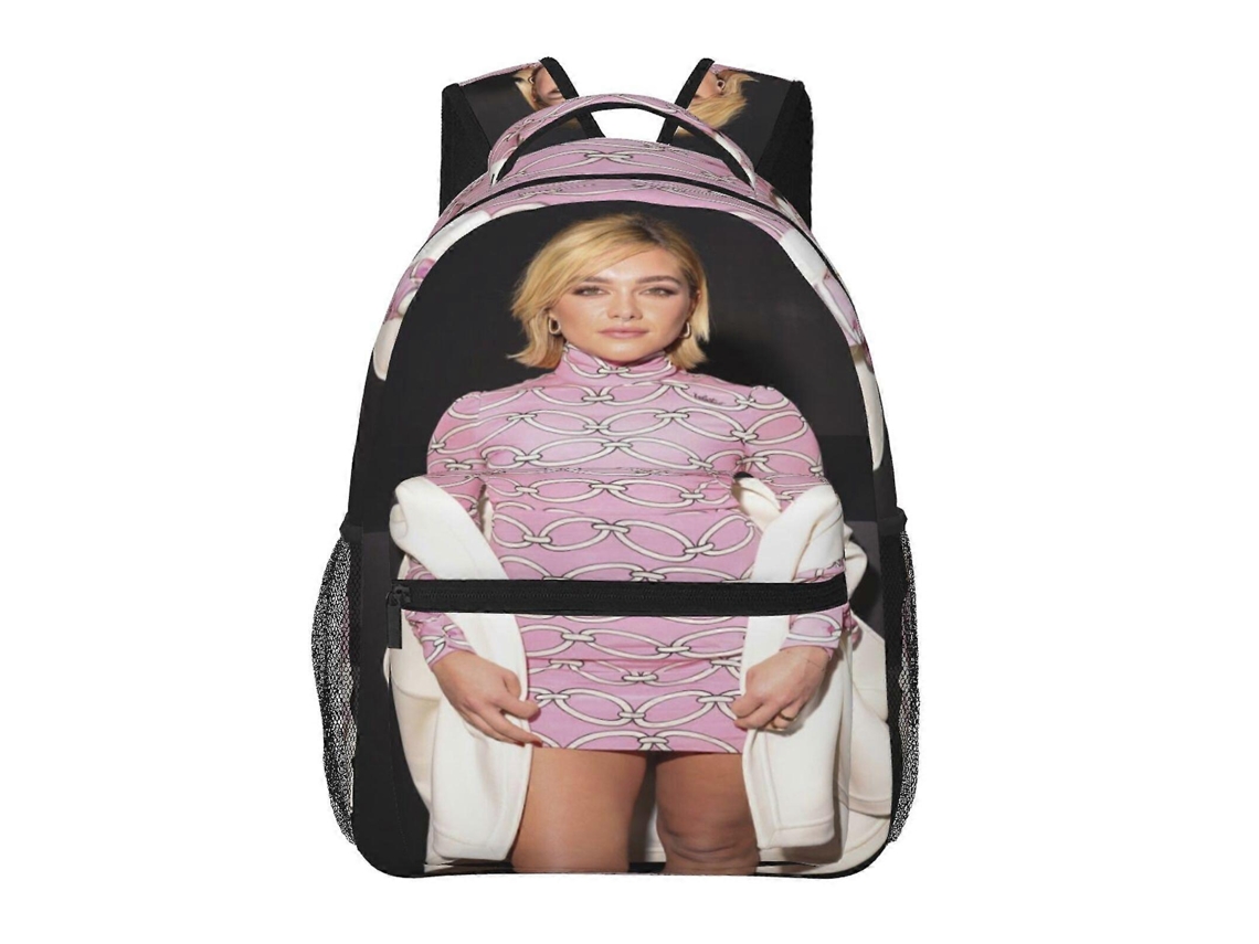 Mochila Florence Pugh K140 Para Escola E Trabalho, Leve E Impermeável, Mochila Elegante Para Estudantes E Adultos N140