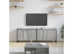 Vidaxl Gabinete Para Tv 140 X 36 X 49.5 Cm Cinza Sonoma
