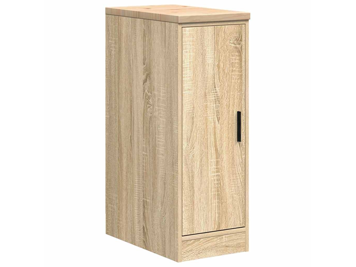 Armário De Arrumação Da Garagem Vidaxl Castanho Madeira De Pinho (30x51x85 Cm)