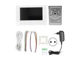 Sistema Intercom Vídeo Ip55 À Prova D'água Visão Noturna Hotel Casa