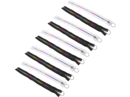Conjunto De 10 Zíperes Para Costura E Artesanato, Compactos E Multiuso