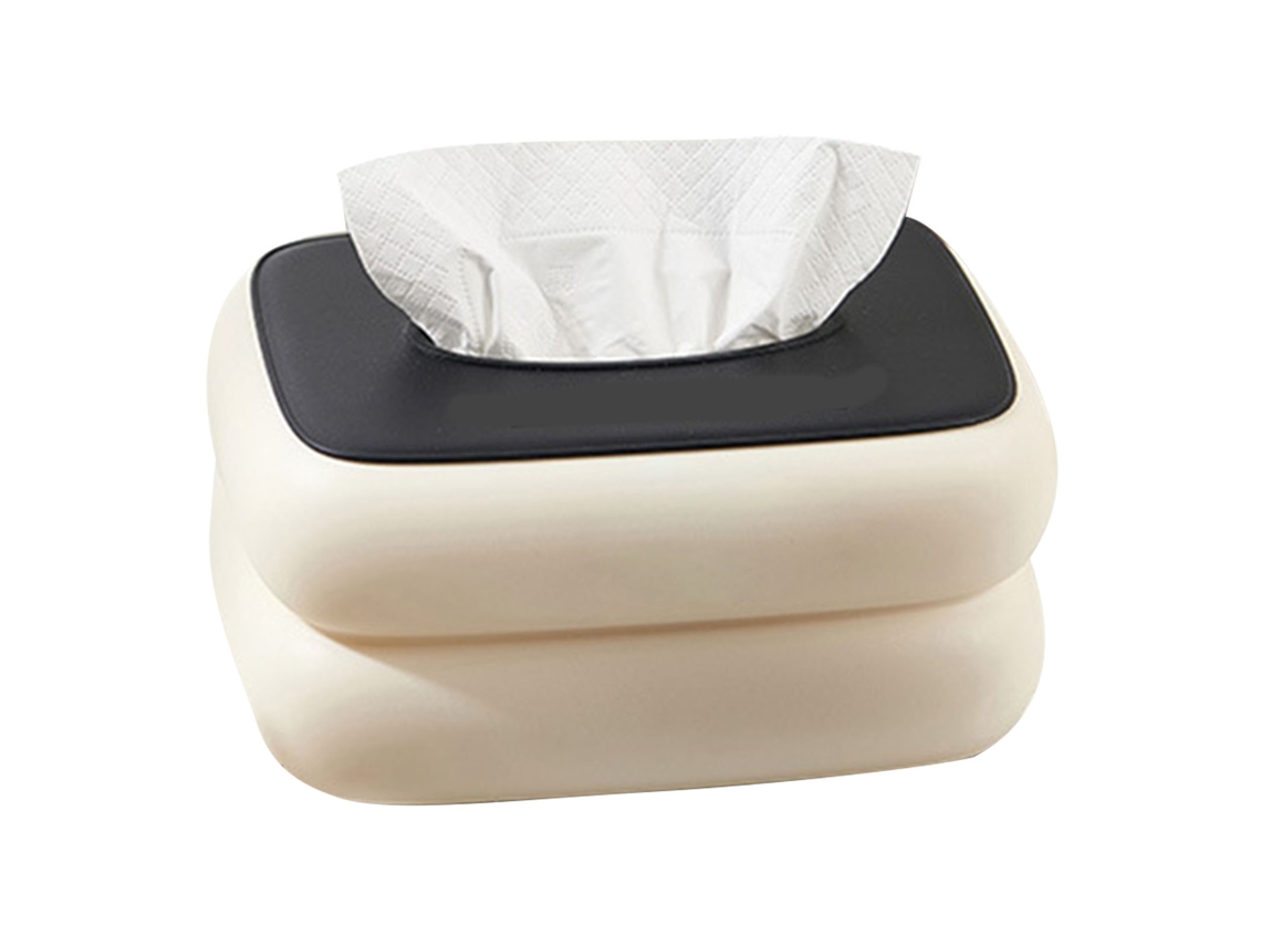 Caixa de Papel Toalha, Multifuncional, Mesa, Organizador, Controle Remoto, Verde Escuro