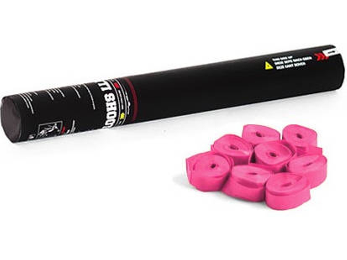Canhão de Confetti TCM 73 50 cm, Rosa