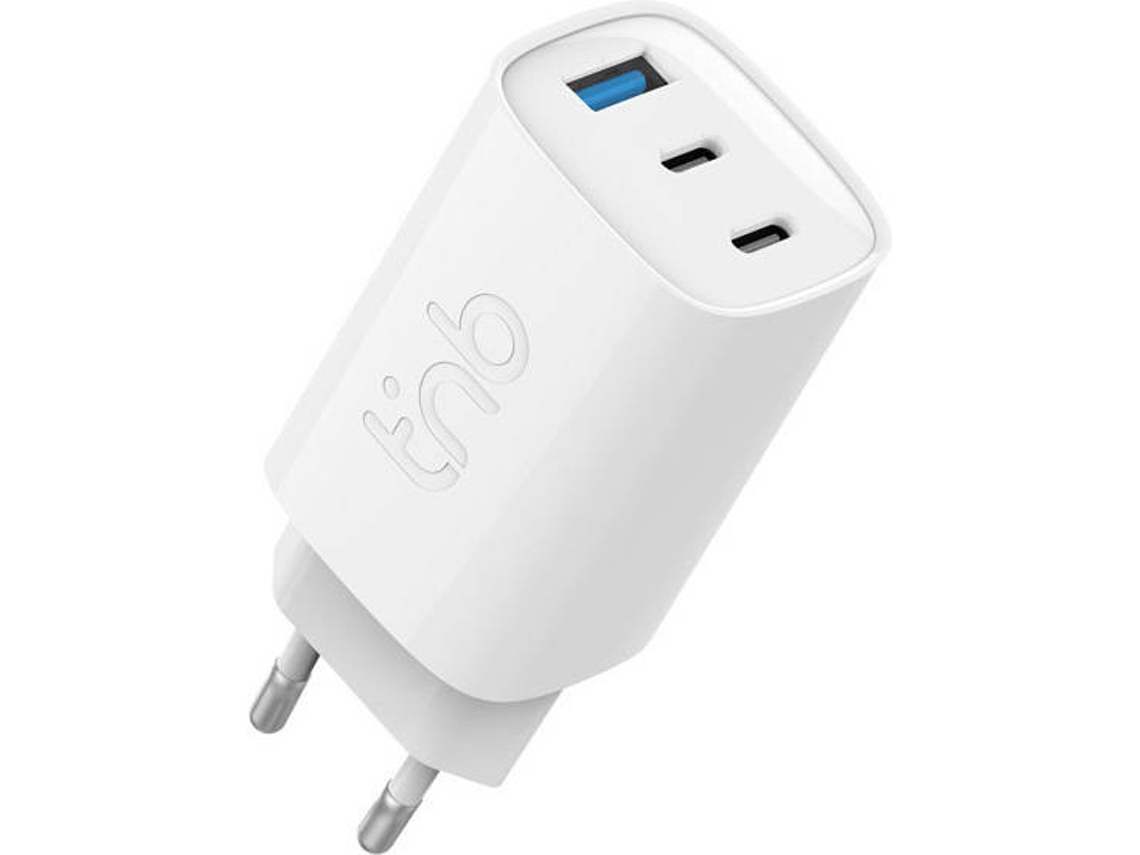 Carregador TNB GAN 3 USB Power Delivery (65W - Branco)