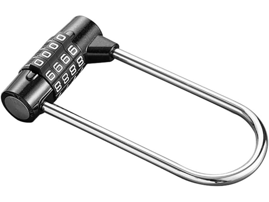 Cadeado De Segurança Com 4 Combinações, Resistente, Em Metal, Para