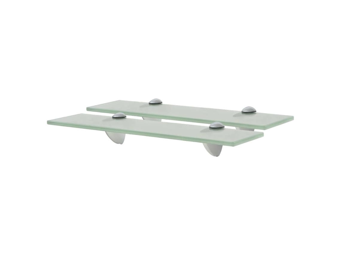 Vidaxl Prateleiras Flutuantes 2 Pcs Vidro 40x10 Cm 8 Mm