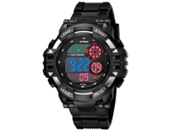 Reloj Electrónico Fashion Simple Multifuncional Pulsera Synoke Negro
