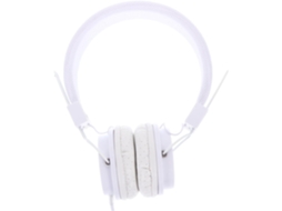 Fones De Ouvido Gamer Artibetter Com Fio, Brancos, Com Controle De Linha E Almofadas Auriculares Espuma Pu Para Maior