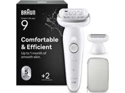 Depiladora BRAUN Silk·épil S9 9-030 (Arranque - Multi-zonas - Bateria)