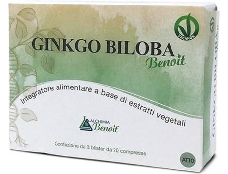 Suplemento Alimentar BENOIT Ginko Biloba (60 tabletes)