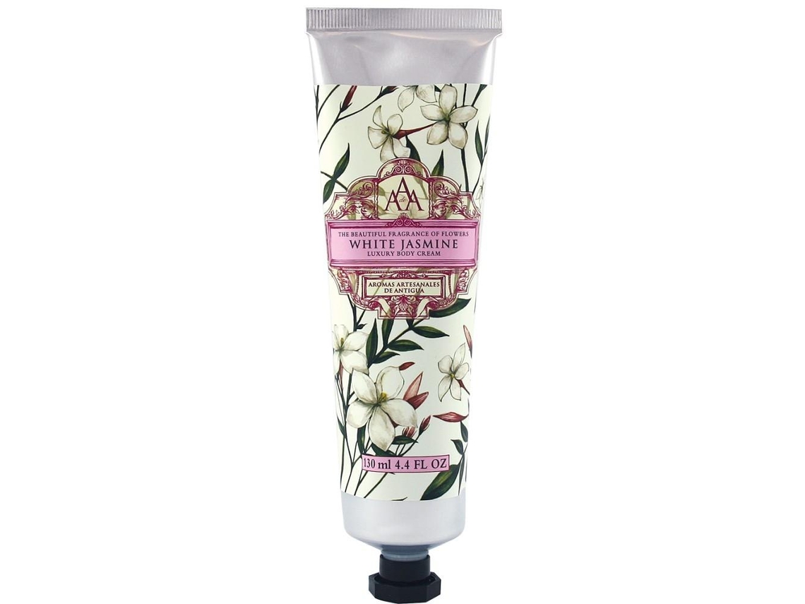 Aromas Artesanales De Antigua White Jasmine Luxury Body Cream 130ml 4.4fl.oz
