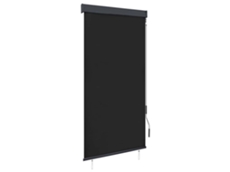 Vidaxl Estore De Rolo Para Exterior 80x250 Cm Antracite