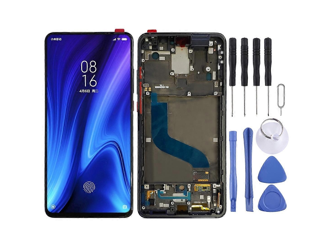 Tela Lcd Amoled Compatível Com Xiaomi 9t Pro / Redmi K20 Pro / Redmi K20, Conjunto Completo Com Moldura.