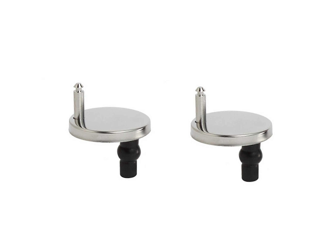 2pcs Kit Fixação Biela Assento Banheiro Universal Substituição Tampa 45mm Fk