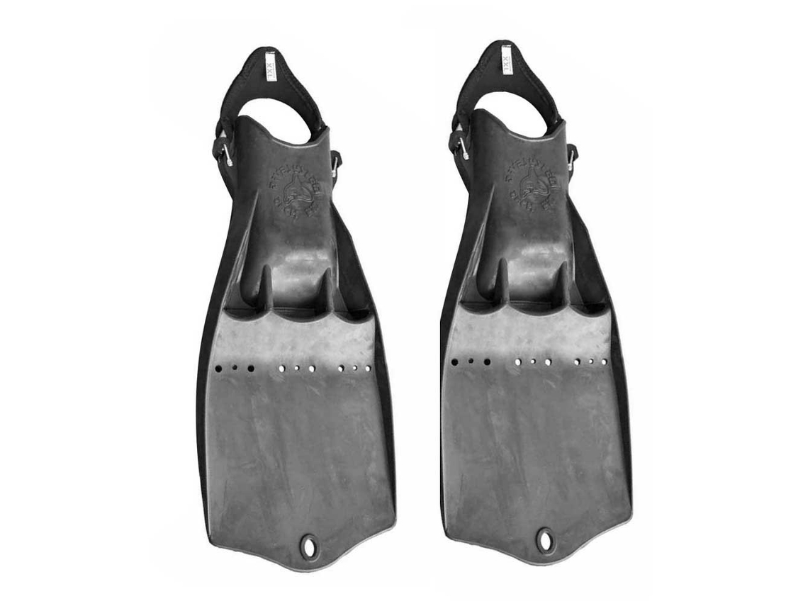 Barbatanas Tech Preto EU 36-39 DIVE SYSTEM