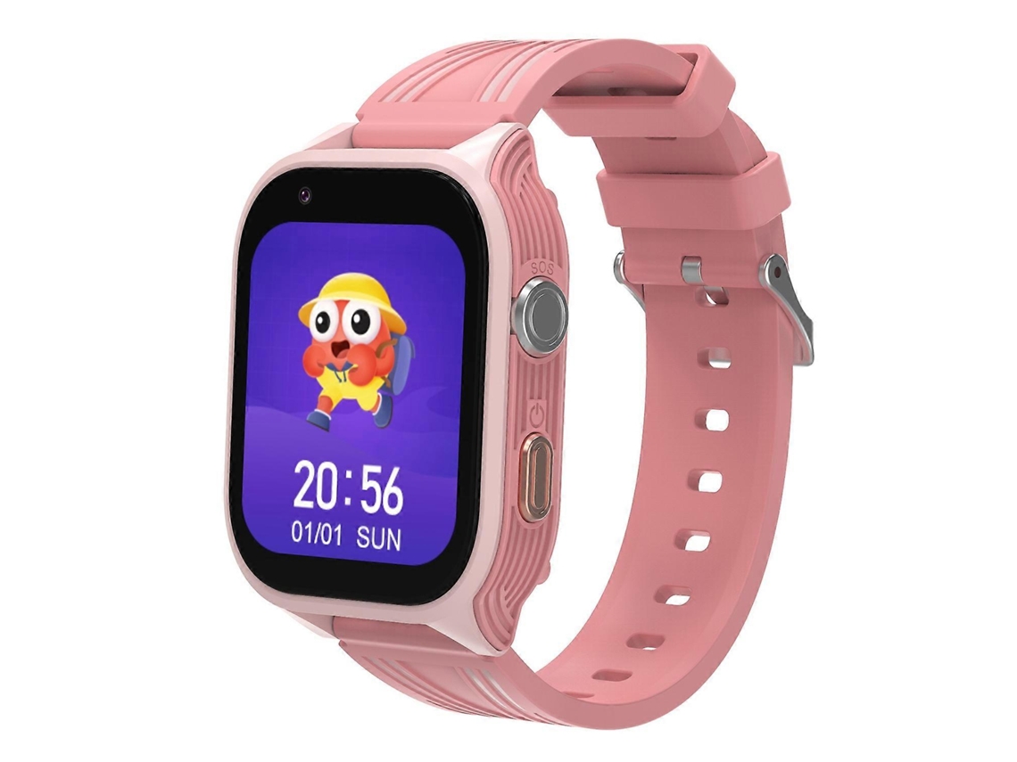 Relógio inteligente infantil DH18 4G, 1,83 polegadas, chamadas 4G, câmera SOS, jogos, bicicleta elétrica Ly amarelo e preto