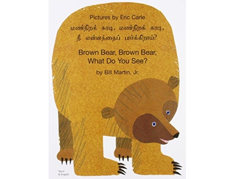 Livro Brown Bear Brown Bear What Do You See In Tamil and English English and Tamil Edition de Bill Martin Jr (Inglês)