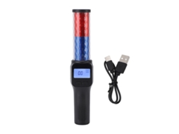 Testador de álcool portátil de alta precisão com luzes vermelha e azul para casa e carro LAXISCREED