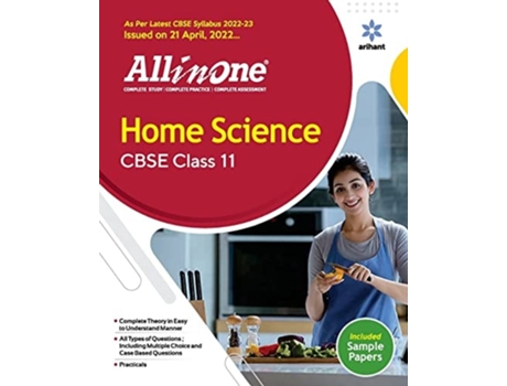 Livro Cbse All In One Home Science Class 11 2022-23 De Dolly Jain E Vaishali Jaiswal (inglês)