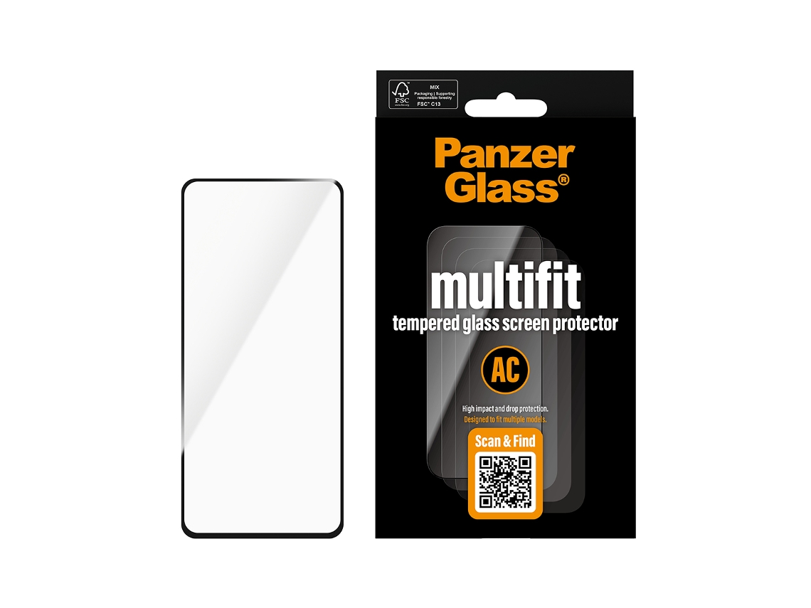 Pelicula de Vidro PANZERGLASS Motorola Edge 60; Motorola Edge 60 Fusion; Motorola Edge 60 Pro; Motorola Moto G (2026); Motorola Moto G Play (2026); Oppo Find X3; Oppo Find X3 Pro; Oppo Find X8 Pro; Oppo Reno10 Pro; Oppo Reno12 Pro; TCL 60 SE; TCL 605; Xiaomi 13T Pro; Xiaomi Redmi Note 13 Pro+; Xiaomi Redmi Note 14 Pro 5G; Xiaomi Poco X6; Xiaomi Redmi Note 13 4G; Xiaomi Redmi Note 14 5G; Xiaomi Redmi Note 14 Pro 4G; Xiaomi Redmi Note 14 Pro+ 5G