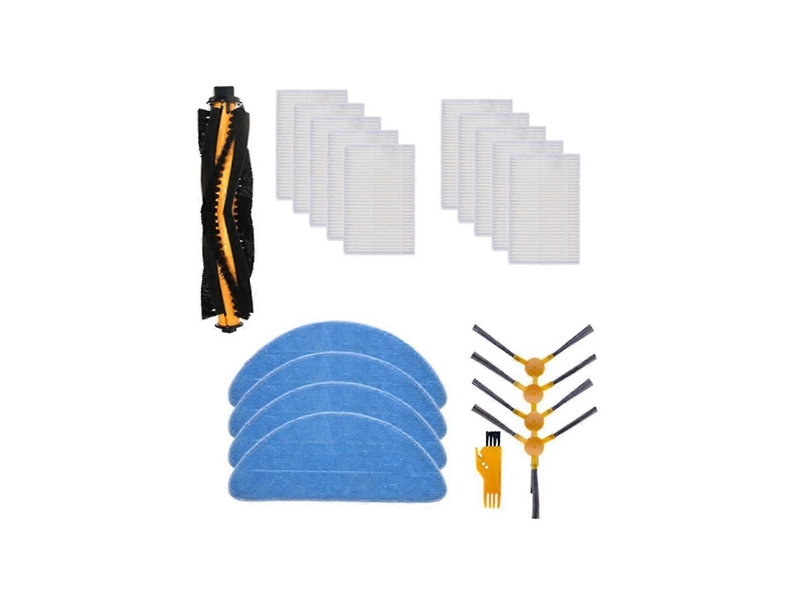 Main Side Brush Mop Cloth Compatible With For C30b Xr500 E30 800t 820s -5_glo