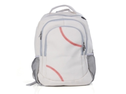 Mochila Infantil, Unissex, 47x38x16cm, Laptop, Leve, Branca, Aulas, Bolsa Ombro