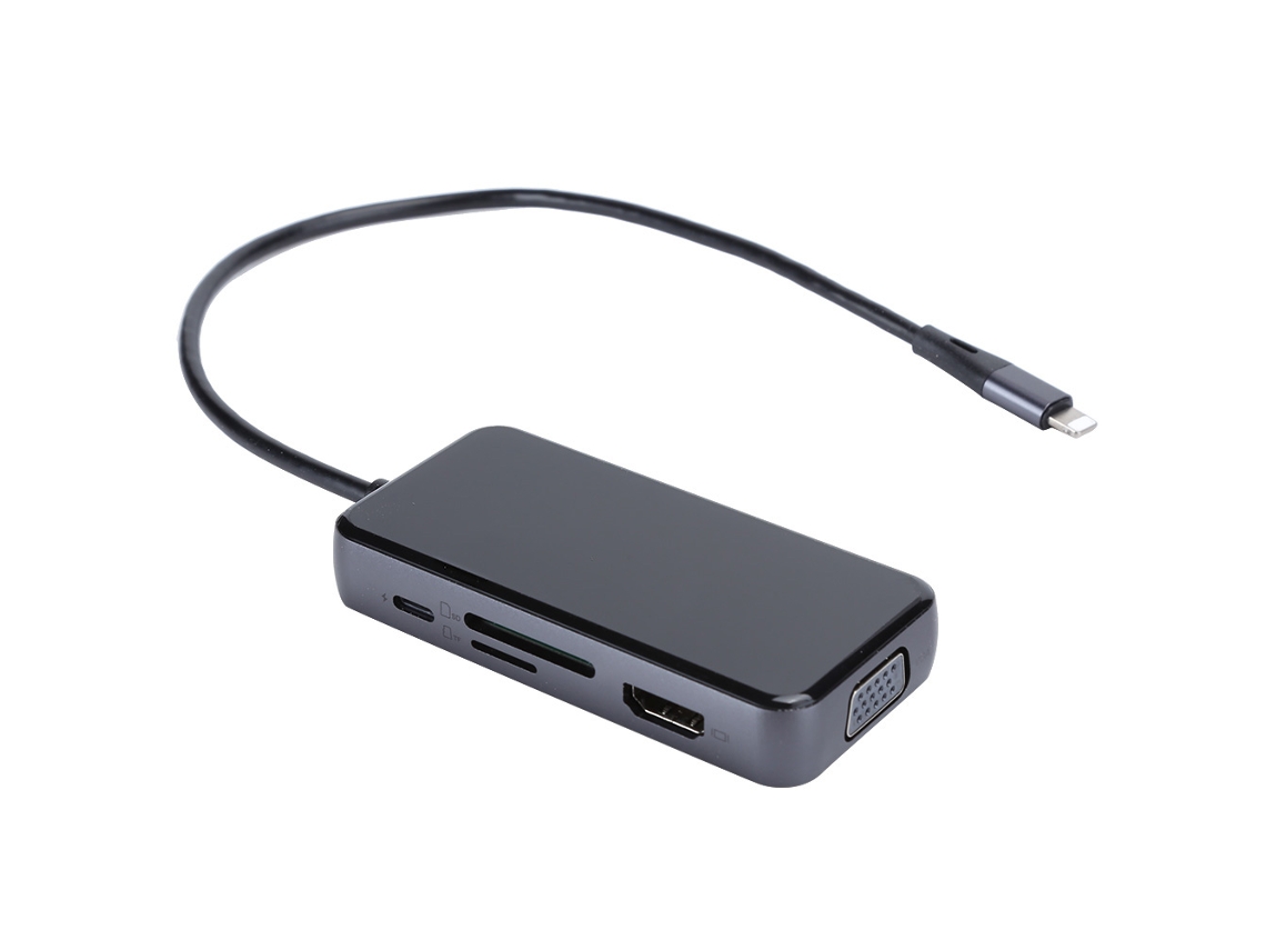 Docking Station (saída De Vídeo Hdmi 4k, Expansão De Multi-interface)