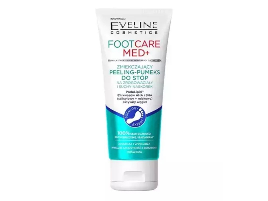 Creme de Pés Esfoliante Foot Care Med EVELINE