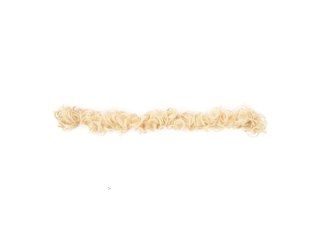 Coque químico enrolado de 80 cm para elásticos de cabelo