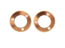 Bucha plana Primerox 64mm para moedor de café revestido de titânio