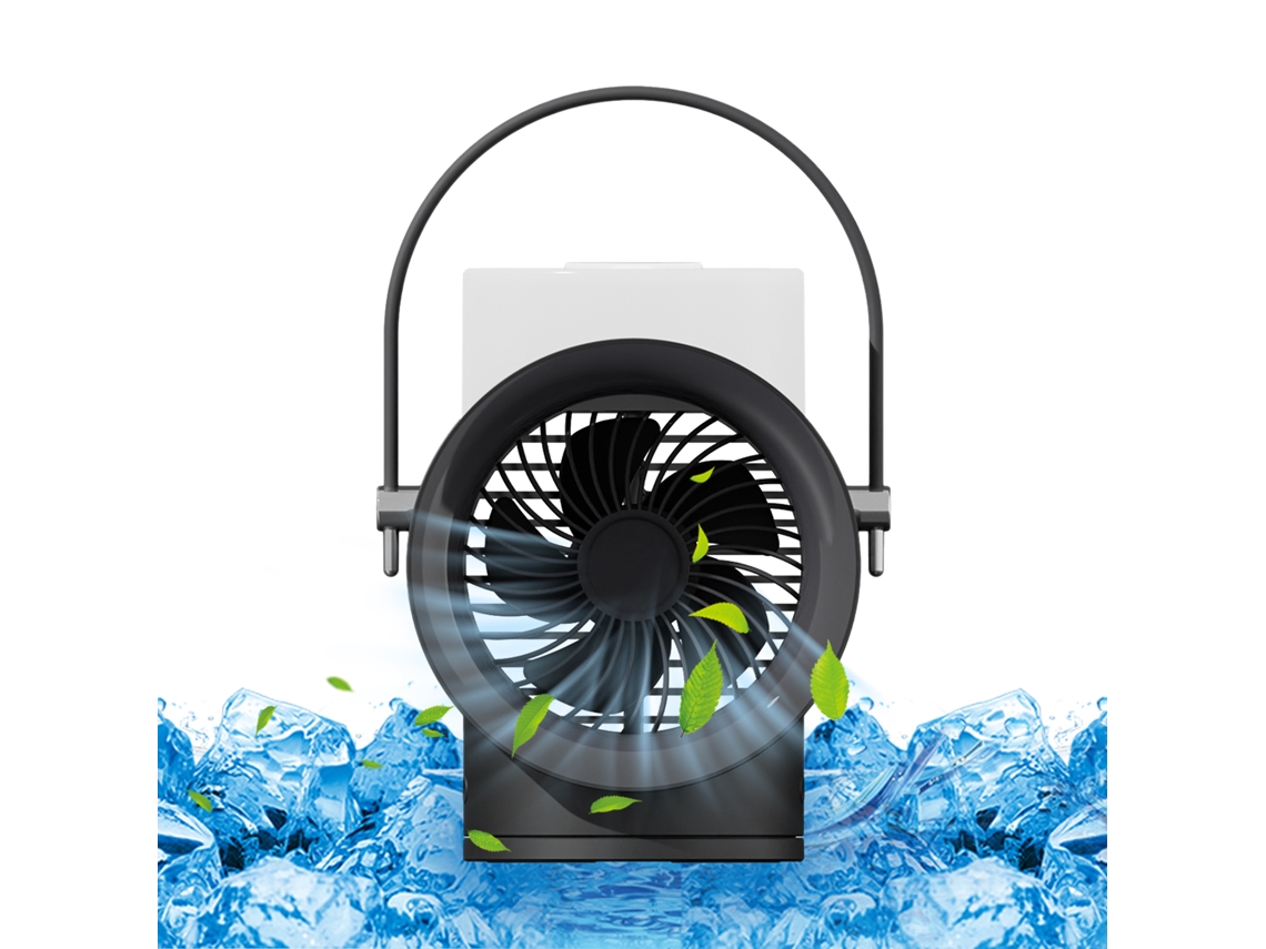 Cooler de Ar Pessoal 350ml Aromaterapia Luz Noturna