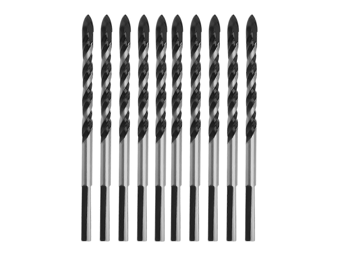 Kit De 10 Brocas Multiuso De 6mm Para Azulejo, Vidro E Concreto