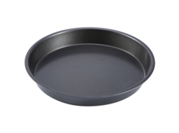 Placa De Pizza Redonda De Acero Al Carbón De 9 Pulgadas Antiadherente Para Horno Microondas Y Horneado
