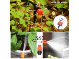 Kit De Rega Por Gotejo Laxiscreed Com Emissores, Bicos E Cabeças De Pulverização Para Diy