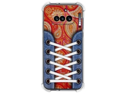 Capa Tumundosmartphone De Silicone À Prova De Choque Para Nothing Phone 4a 5g Design De Tênis 10 Modelos