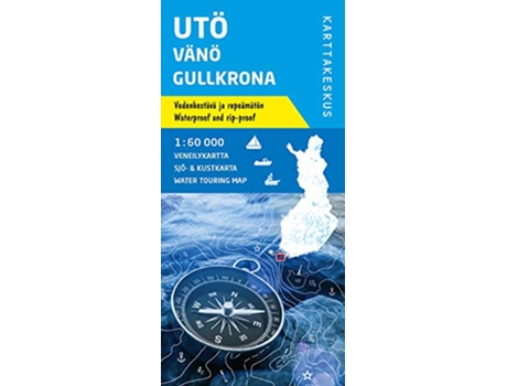 Livro Uto Vano Gullkrona de Karttakeskus (Inglês)