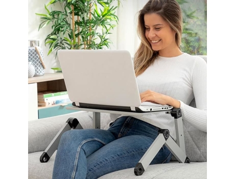 Omnible Suporte De Mesa Multiposições Ajustável Para Computador Portátil Laptop Mesa Dobrável Com Bandeja Para Mouse Shop Story